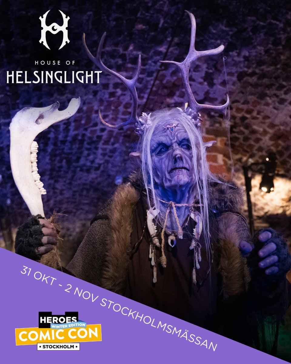 Helsinglight på Comic Con Stockholm – vi ses i monter A:00