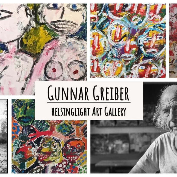 Gunnar Greiber konstutställning på Helsinglight konsthall