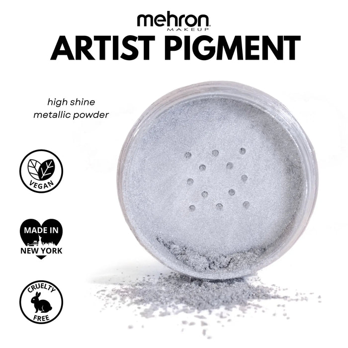 Mehron Artist Pigment,  Metallic FX, metallic puder