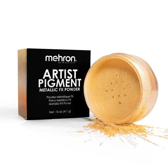 Mehron Artist Pigment,  Metallic FX, metallic puder