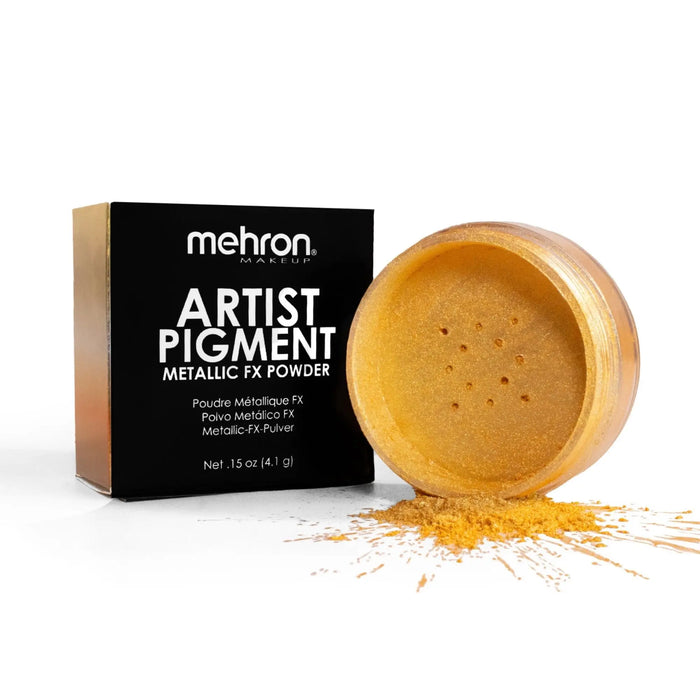 Mehron Artist Pigment,  Metallic FX, metallic puder