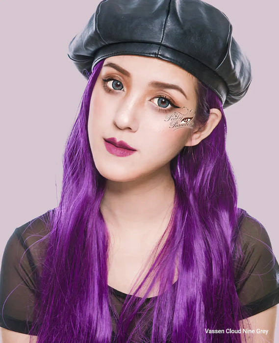 Vassen Cloud Nine Grey, coloured lenses (1 pair | Yearly)