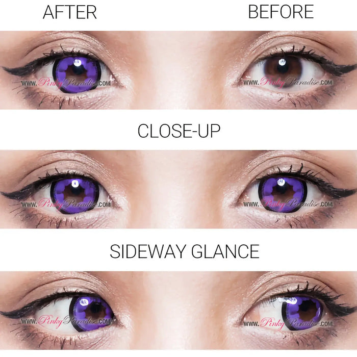 Vassen Cloud Nine Violet, coloured lenses (1 pair | Yearly)