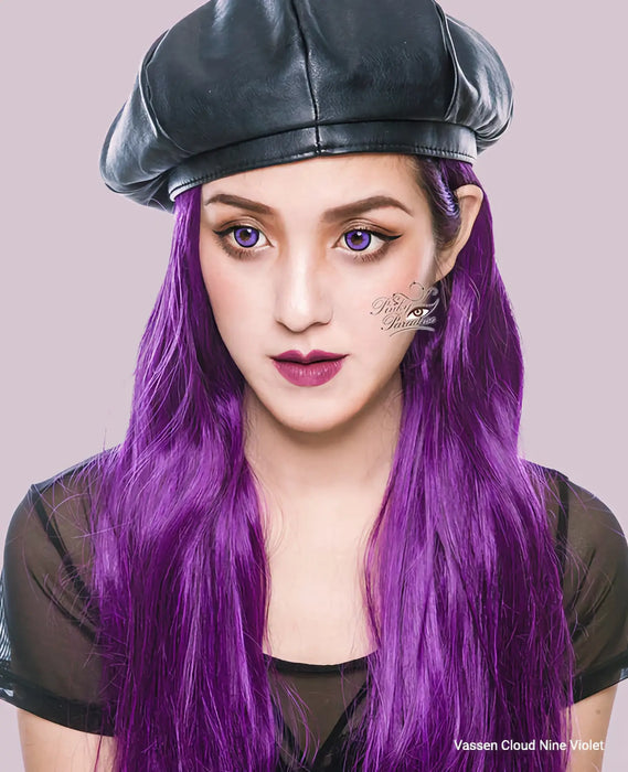 Vassen Cloud Nine Violet, coloured lenses (1 pair | Yearly)