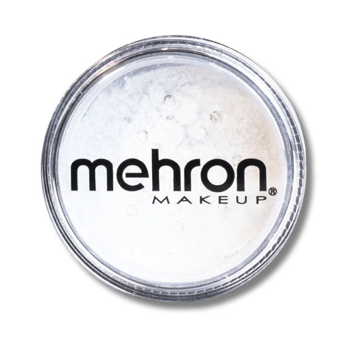 Mehron Colorset Powder Shaker, talkfritt transparent fixeringspuder 7 g i burk med strösslock