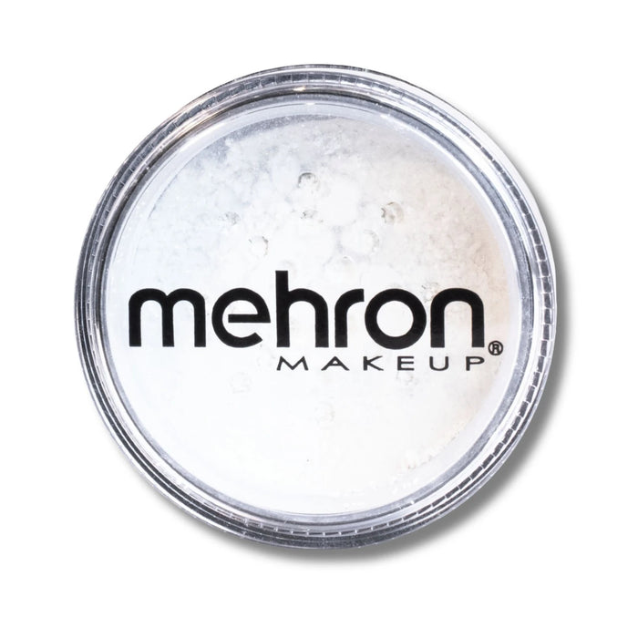 Mehron Colorset Powder Shaker, talkfritt transparent fixeringspuder 7 g i burk med strösslock