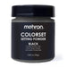 Mehron Colorset Setting Powder Black, färgat fixeringspuder 24 g