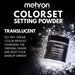 Mehron Colorset Setting Powder Translucent 24 g, fixerar krämsmink utan att ändra färgen