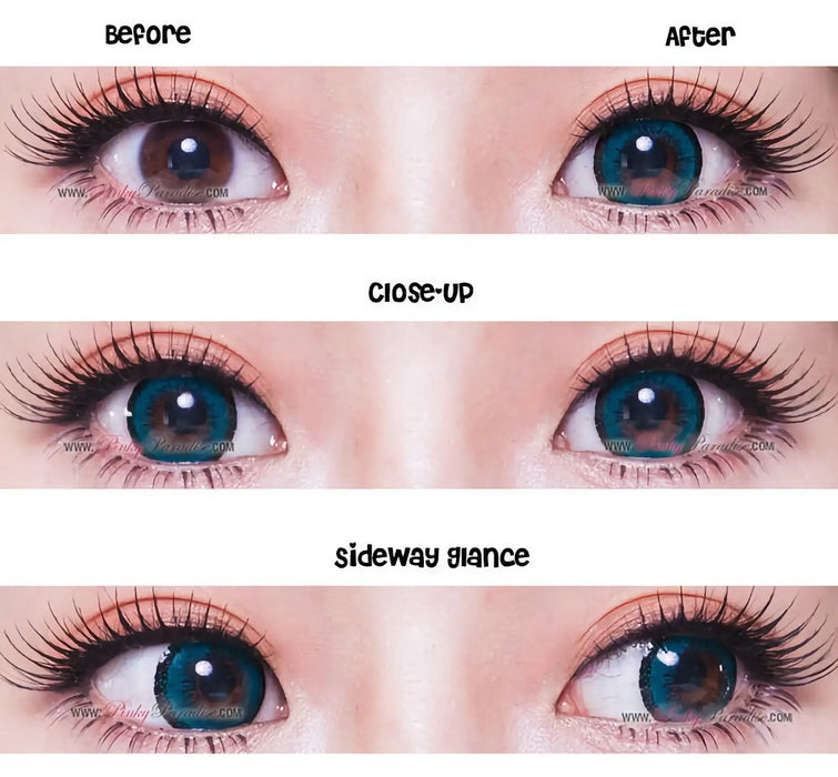 Vassen Dolly Plus Green, färgade linser (1 par | 1-årslinser)