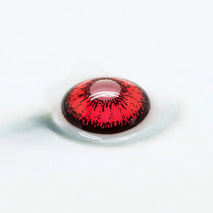 Princess Pinky Red Out Mini Sclera, coloured lenses (1 pair | Yearly)