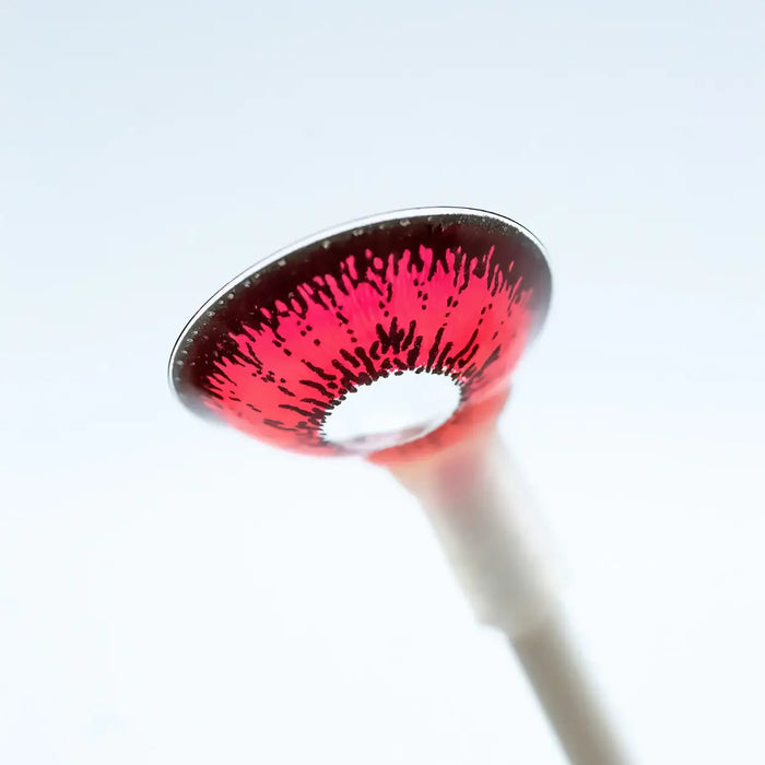 Princess Pinky Red Out Mini Sclera, coloured lenses (1 pair | Yearly)