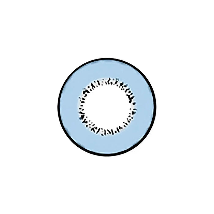 Princess Pinky Eclipse Blue coloured contact lenses (1 pair | Yearly)