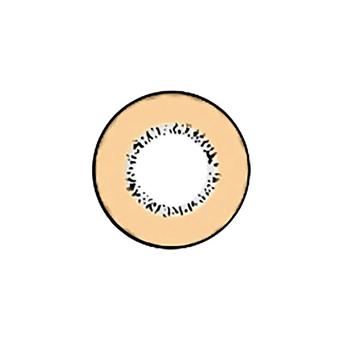 Princess Pinky Eclipse Brown coloured contact lenses (1 pair | Yearly)