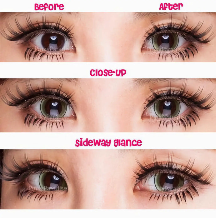 Princess Pinky Eclipse Pink coloured contact lenses