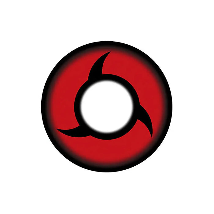 Princess Pinky Cosplay Itachi, färgade linser, röda (1 par | Årslinser)