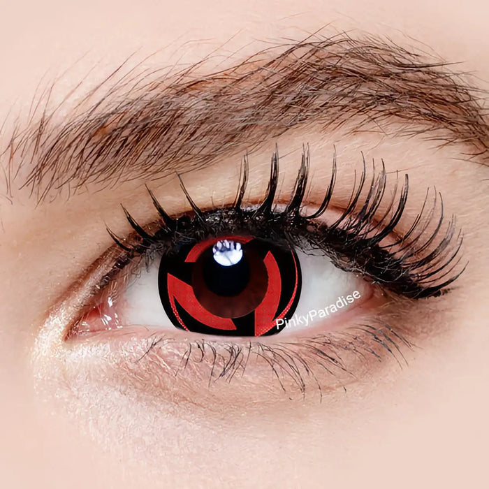 Princess Pinky Kakashi Red, coloured contact lenses (1 pair | Yearly)