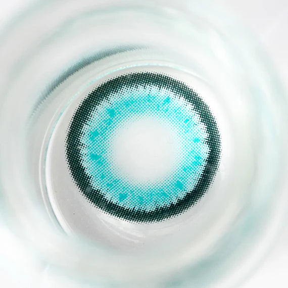 Princess Pinky KiRei Blue färgade linser, blå (1 par | Årslinser)