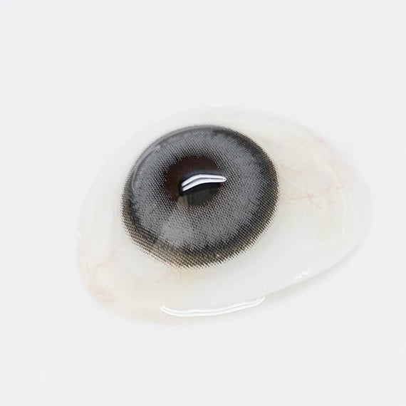 Princess Pinky KiRei Grey färgade linser, grå (1 par | Årslinser)