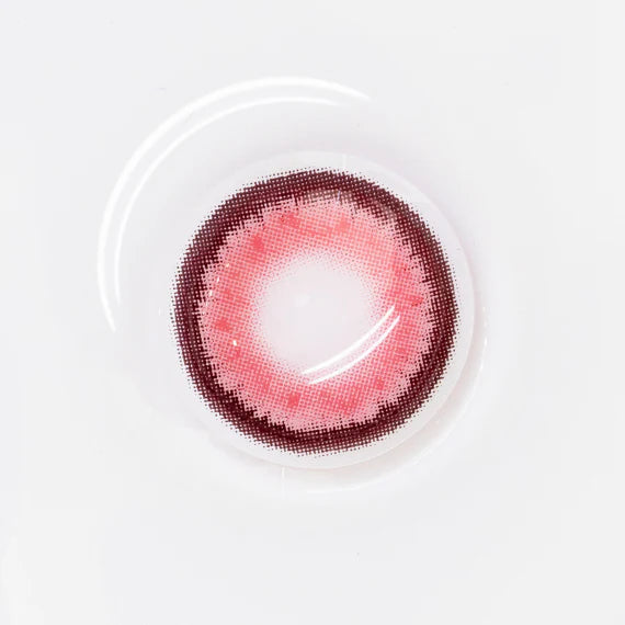 Princess Pinky KiRei Pink, färgade linser, rosa  (1 par | Årslinser)