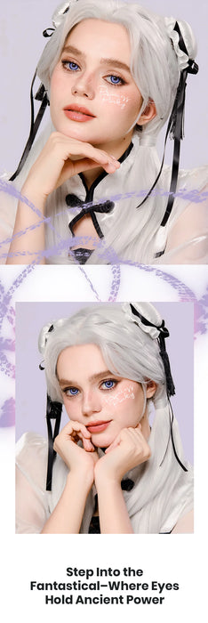 Princess Pinky KiRei Violet, coloured contact lenses (1 pair | Yearly)