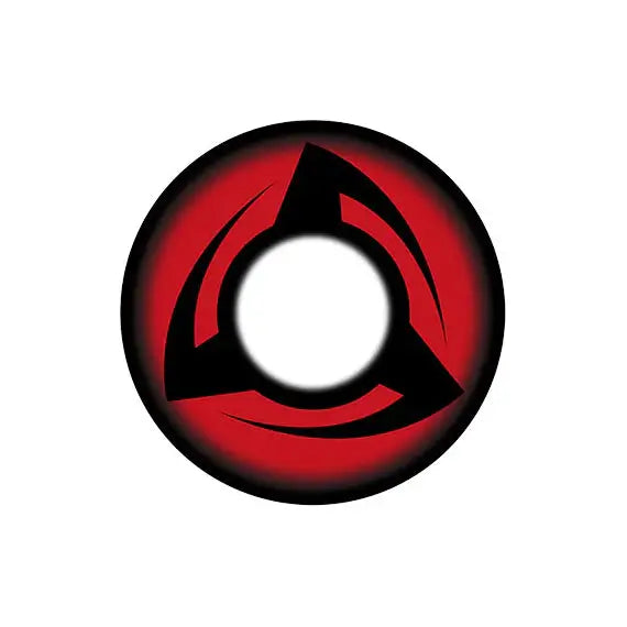 Princess Pinky Obito Red, coloured contact lenses (1 pair | Yearly)