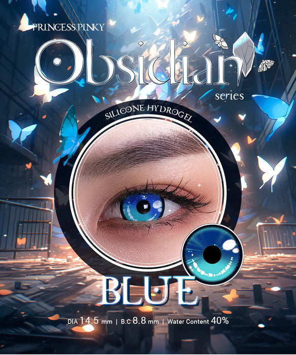 Princess Pinky Obsidian Blue, cosplaylinser (1 par | 1-årslinser)