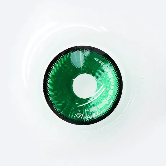 Princess Pinky Obsidian Green kontaktlinser (1-årslins)