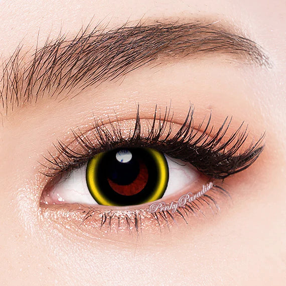 Princess Pinky Cosplay Annular Eclipse (1 par | 1-årslinser)