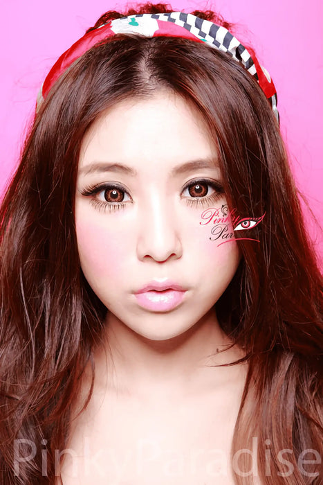 Geo Princess Mimi Chocolate (Bambi Series), coloured lenses (1 pair | Yearly)