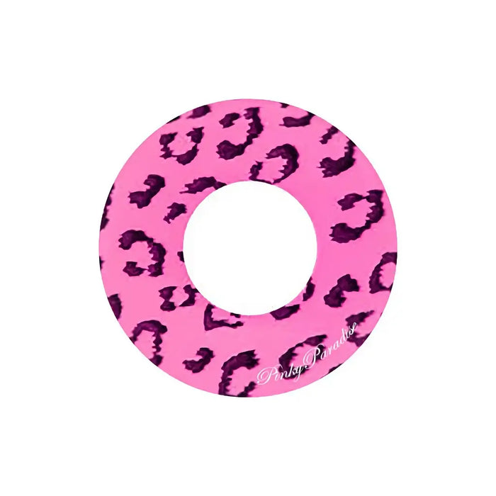 Princess Pinky Cosplay Leopard Pink, rosa leopard färgade linser (årslins)