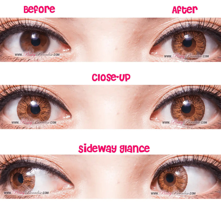 Vassen Super Hazel, coloured lenses (1 pair | Yearly)