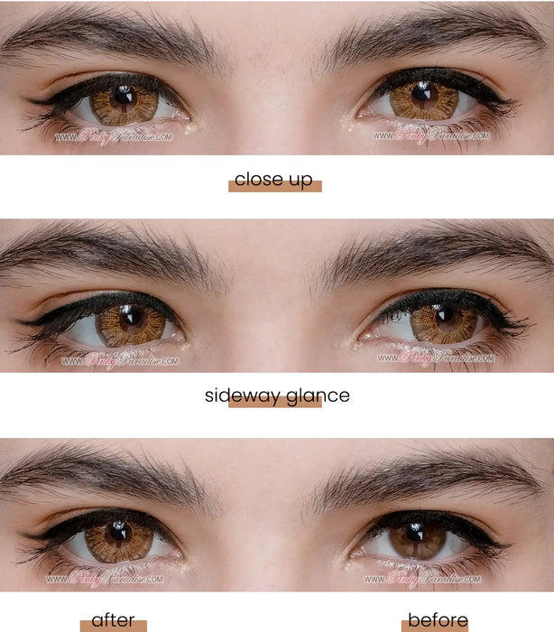 Vassen Super Hazel, coloured lenses (1 pair | Yearly)