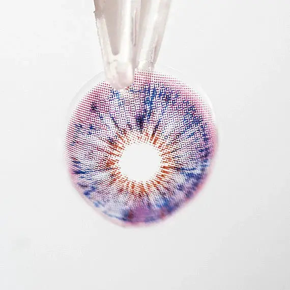 Uris Interstellar Violet, färgade linser (1 par | 1-årslinser)