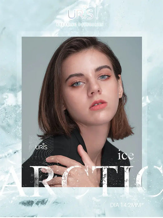 Uris Arctic Ice coloured contact lenses (yearly)
