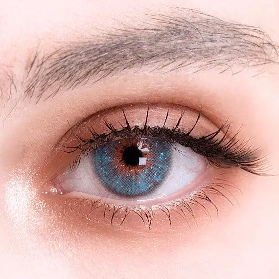 Uris interstellar Grey coloured contact lenses (yearly)