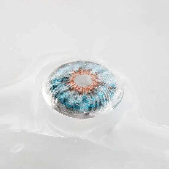 Uris interstellar Grey coloured contact lenses (yearly)