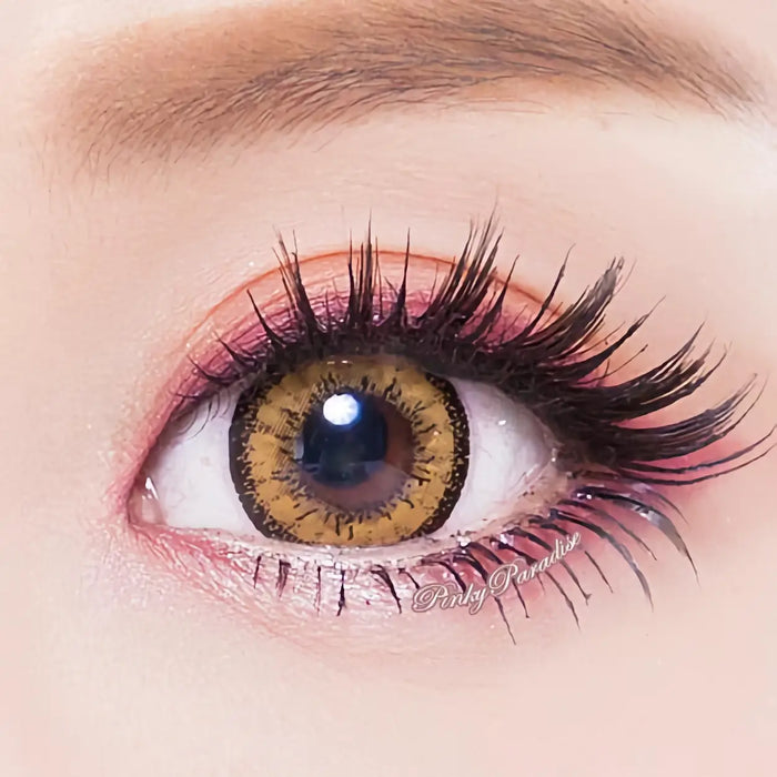 Vassen Dolly Plus Brown, coloured lenses (1 pair | Yearly)