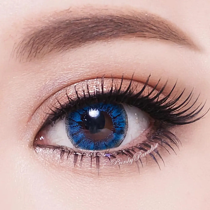 Vassen Pretty Crystal Blue, coloured lenses (1 pair | Yearly)