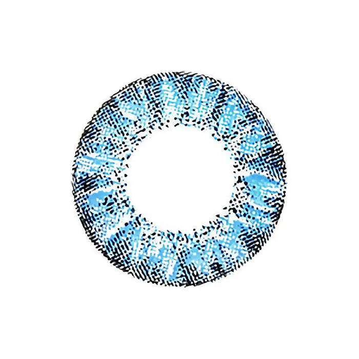 Vassen Pretty Crystal Blue, coloured lenses (1 pair | Yearly)