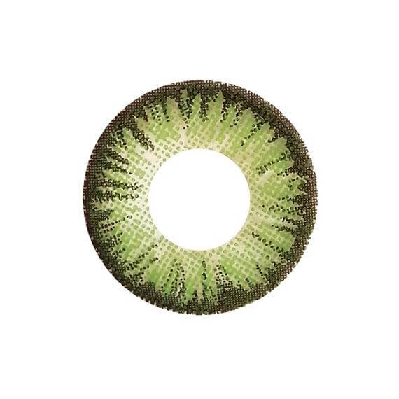 Vassen Super Green, färgade linser (1-årslinser)