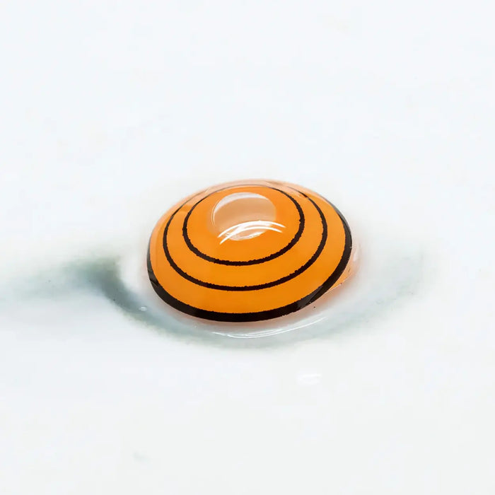 Princess Pinky Yellow Ring Mini Sclera, färgade linser, gula (1 par | Årslinser)