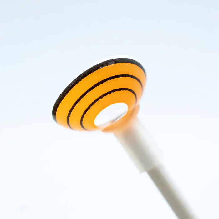 Princess Pinky Yellow Ring Mini Sclera, färgade linser, gula (1 par | Årslinser)