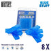 8x blue stuff mold. Thermoplastic to produce resuable moulds.