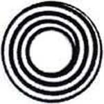 EOS Cosplay Spiral Black White F15, crazy-linser (1 par | 1-årslinser)