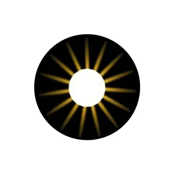 EOS Cosplay The Sun, crazy-linser (1 par | 1-årslinser)