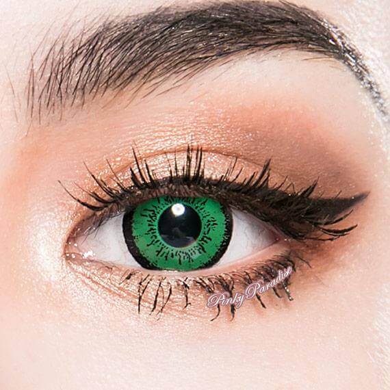 EOS Dolly Eye Green, färgade linser (1 par | 1-årslinser)