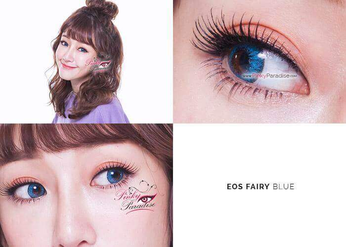 EOS Fairy Blue, färgade linser (1 par | 1-årslinser)