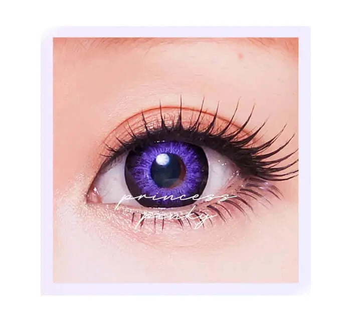EOS Super Neon Violet, färgade linser (1-årslinser)