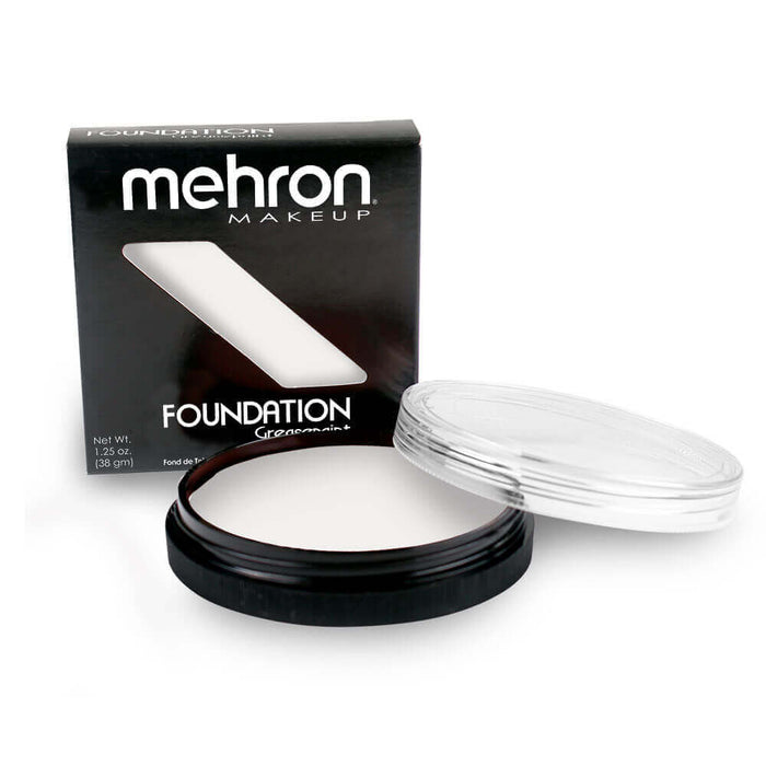 foundation greasepaint white
