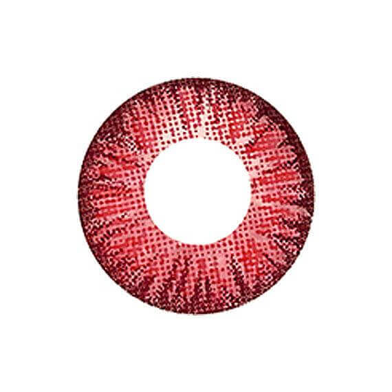 Vassen Super Bright Red, färgade linser (1-årslinser)